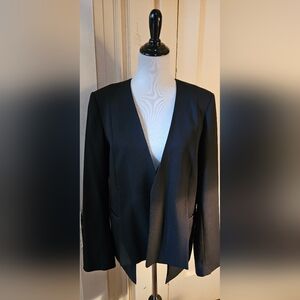 Rachel Roy Black Women's Blazer Jacket Size 14